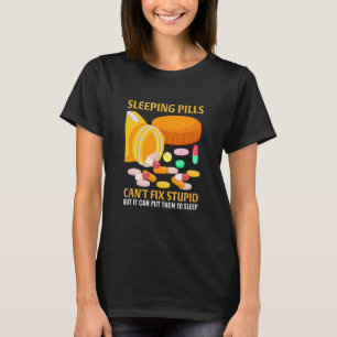 T-shirt Technicien en pharmacie de jeu de mots drôle reven