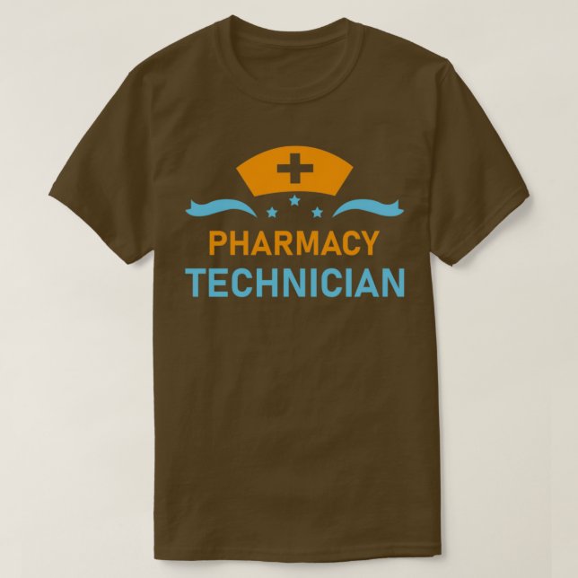 T-shirt Technicien en pharmacie PT 4 (Design devant)