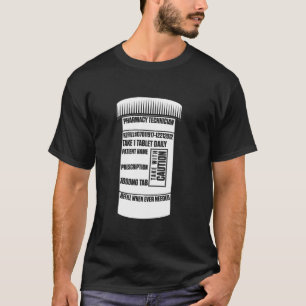 T-shirt Technicien en pharmacie Remplissage certifié Tech 