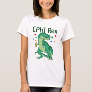T-shirt Technicien en pharmacie Tech CPhT Rex