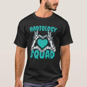 T-shirt Technicien en radiologie pour scanographie Équipe