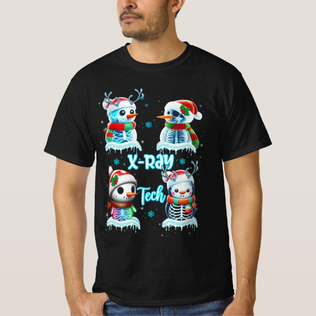 T-shirt Technicien en radiologie X Ray Tech Funny Christma (Devant)