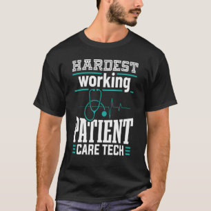 T-shirt Technicien en soins aux patients PCT Médicale Tech