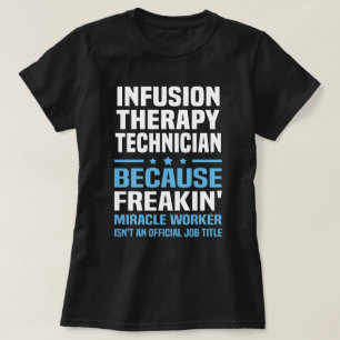 T-shirt Technicien en thérapie par perfusion