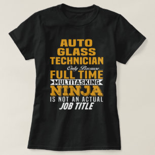 T-shirt Technicien en verre automatique