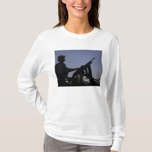 T-shirt Technicien équipant une mitrailleuse M240 en Irak
