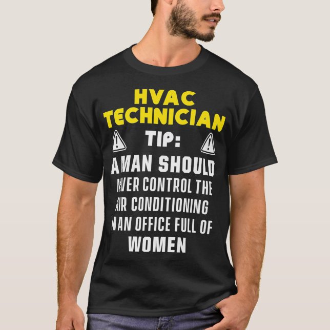 T-shirt Technicien HVAC Funny HVAC Tech Premium _46 (Devant)