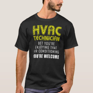 T-shirt Technicien Hvac Hvac Tech 1