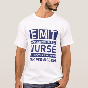 T-shirt Technicien médical d'urgence EMT