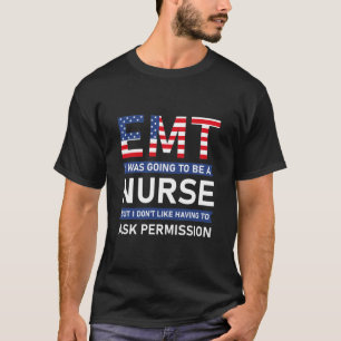 T-shirt Technicien médical d'urgence EMT