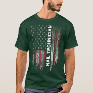 T-shirt Technicien Nail Succès Artiste Nail Tech