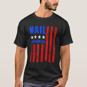 T-shirt Technicien Nail Tech Artiste Manicuriste 15