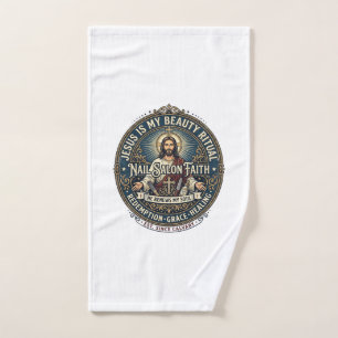 T-Shirt Technicien Ongles Jésus Artiste Ongles Ins