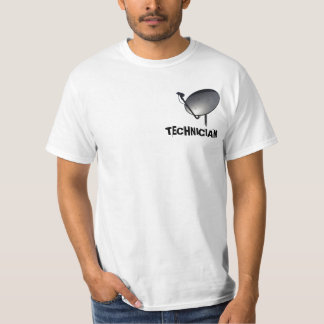 T-SHIRT TECHNICIEN PROFESSIONNEL D'ANTENNE PARABOLIQUE