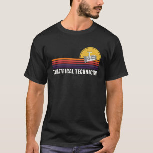 T-shirt Technicien théâtral Théâtre Spotlight Théâtre St