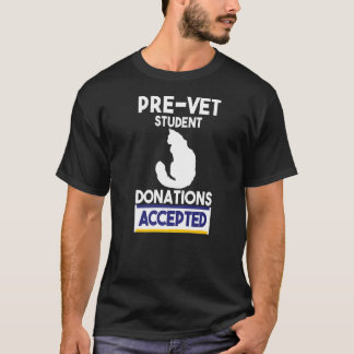 T-shirt Technicien vétérinaire vétérinaire Vet Student Tec
