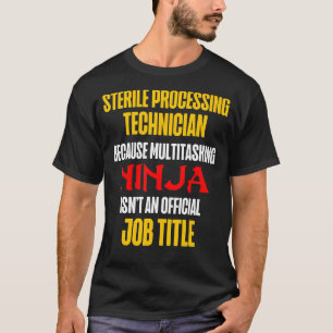 T-shirt Techniciens de traitement stérile Plan amusant Drô