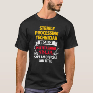 T-shirt Techniciens de traitement stérile Plan amusant Tec