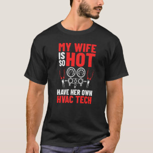 T-shirt Techniciens Hvac Chauffage Ventilation État de l'a