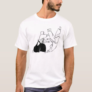 T-shirt Techniques d'Aikido