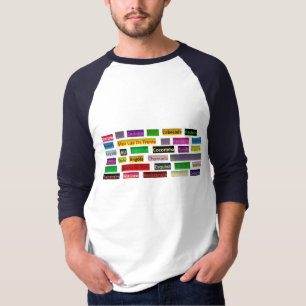 T-shirt techniques de Capoeira de chemise