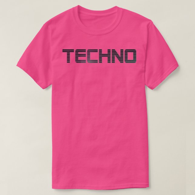 T-shirt Techno (Design devant)