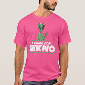 T-shirt Techno Alien Dit Edm Raving