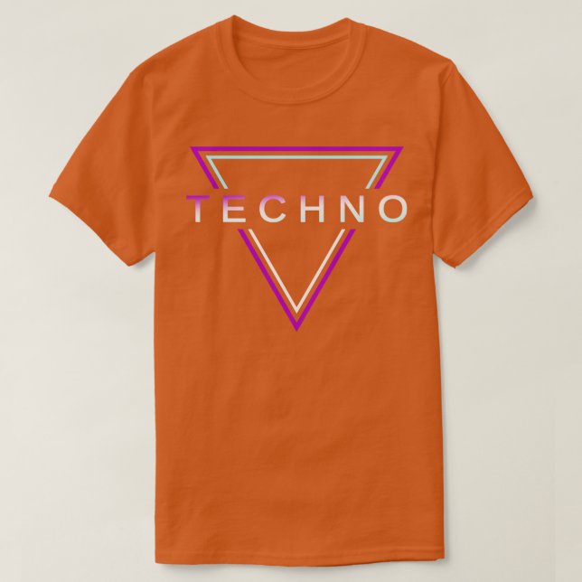 T-shirt Techno House Party EDM Festival Goa Electro Rave 3 (Design devant)