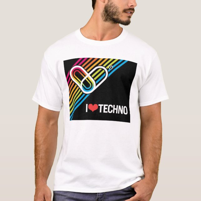 T-shirt Techno I <3 (Devant)