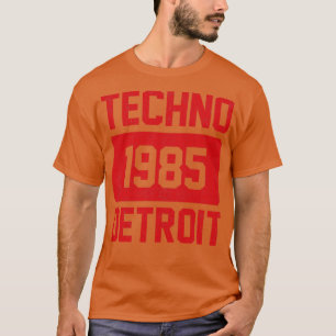 T-shirt Techno Music 1985 Vintage