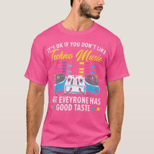 T-shirt Techno Music Lover Trance Raver Headbanger Edm Hou