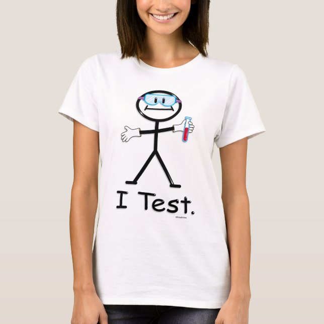T-shirt Technologie de laboratoire Médicale (Devant)