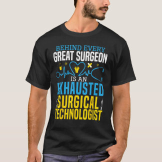 T-shirt Technologue chirurgical Surgery Tech Scrub