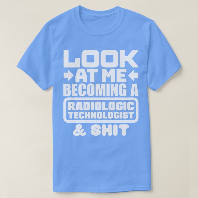 T-shirt Technologue en radiologie Diplôme 1 (Design devant)