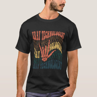 T-shirt Technologue Retro Xray Pour Radiographe Ou Radiol