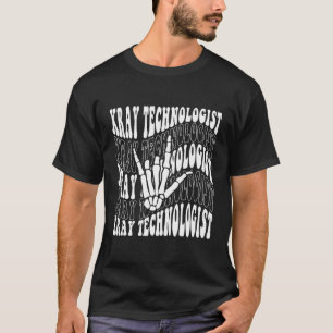 T-shirt Technologue Xray Pour Radiographe Ou Radiologie