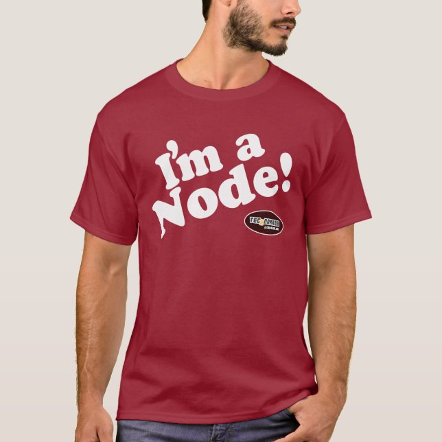 T-shirt Technorama - je suis un noeud (Devant)