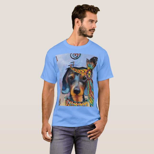 T-SHIRT TECKEL   (Devant entier)