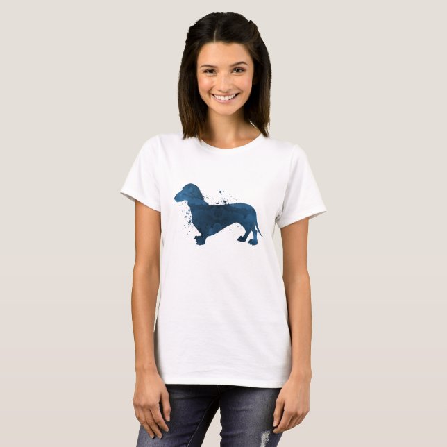 T-shirt Teckel (Devant entier)