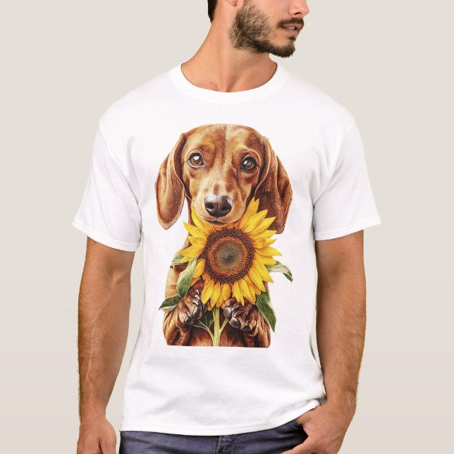 T-shirt Teckel (Devant)