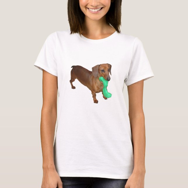 T-shirt Teckel miniature (Devant)