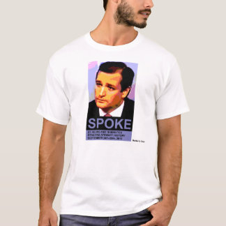 T-shirt Ted Cruz a parlé, des couleurs naturelles