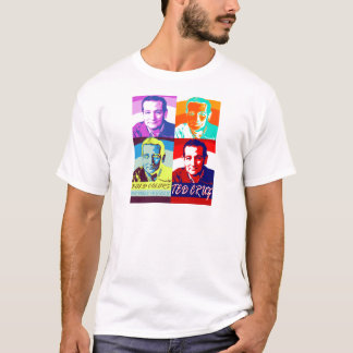 T-shirt Ted Cruz : Couleurs audacieuses, aucuns pastels
