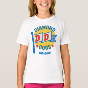 T-shirt Ted Lasso   Diamond Chiens Pennant Graphisme