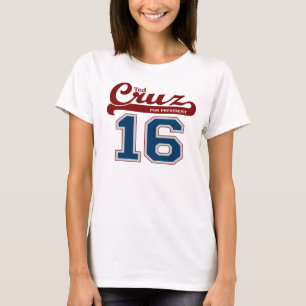 T-shirt Ted sportif Cruz pour le président '16