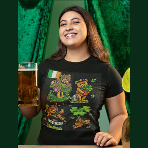 T-shirt Teddy Bear Collection St. Patrick's Day