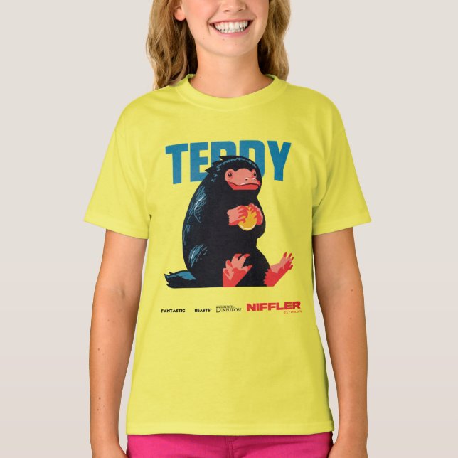T-shirt Teddy Vintage Graphic (Devant)