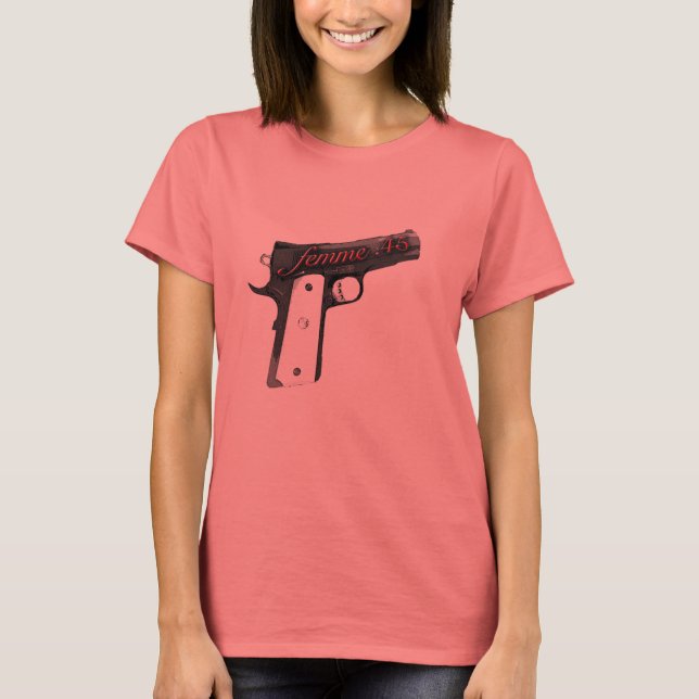 T-shirt tee à doigt femme.45 (Devant)