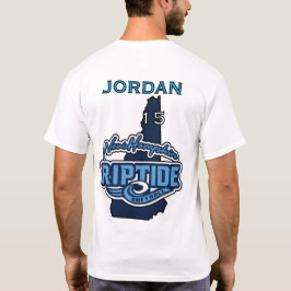 T-shirt Tee avec nom et numéro personnalisés