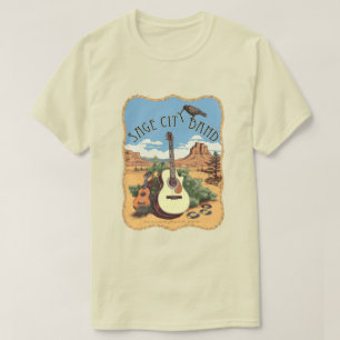 T-shirt Tee avec Sage City.
